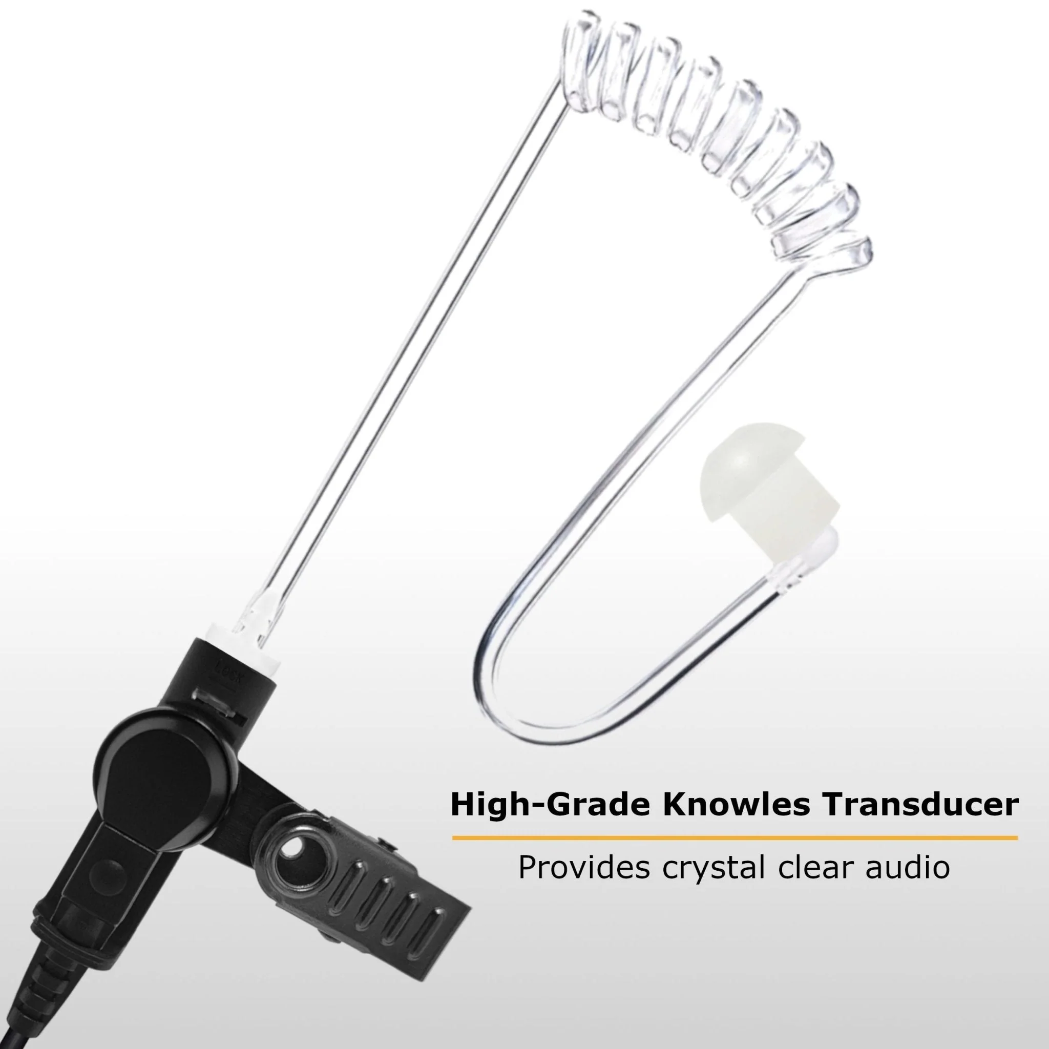 Sheepdog ELITE QD Lapel Mic Earpiece, Motorola XTS - Image 3