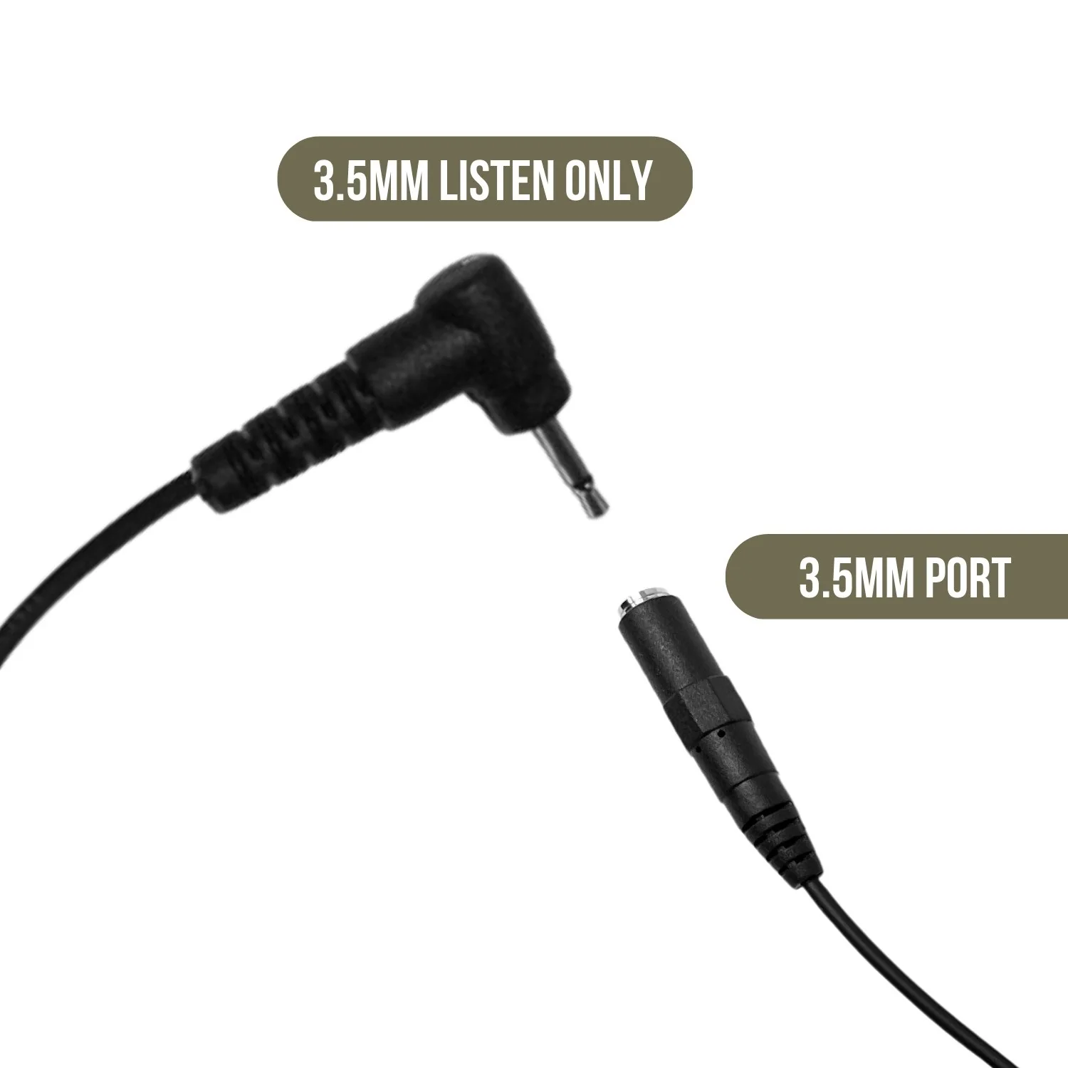 Sheepdog QD 2-Wire PTT Kit, Motorola XTS, 3.5mm Port - Image 3