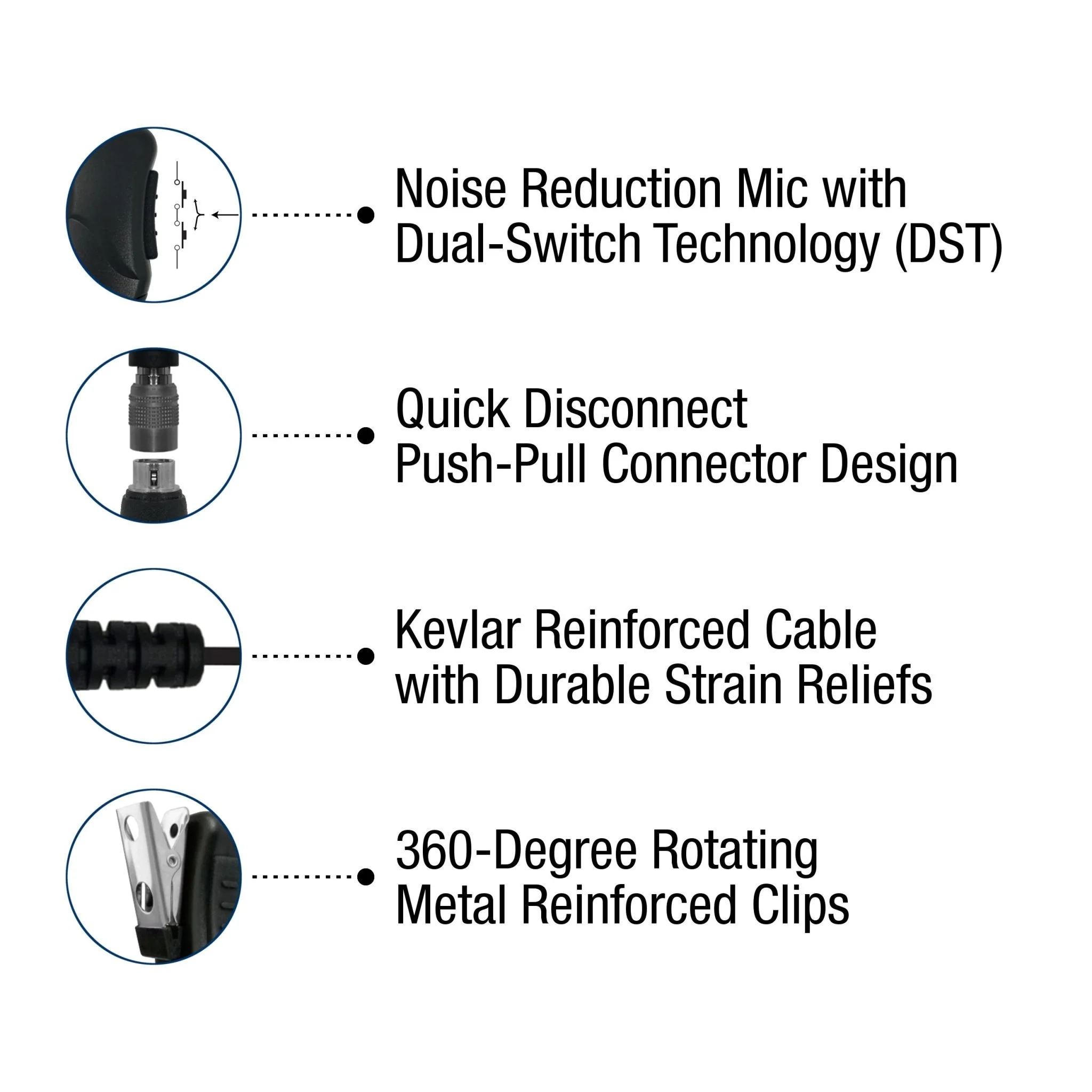 Sheepdog Quick Disconnect Lapel Mic, Motorola APX - Image 4